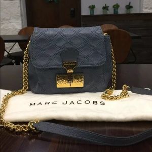 Marc Jacobs Italy Quilted Leather Convertible Bag